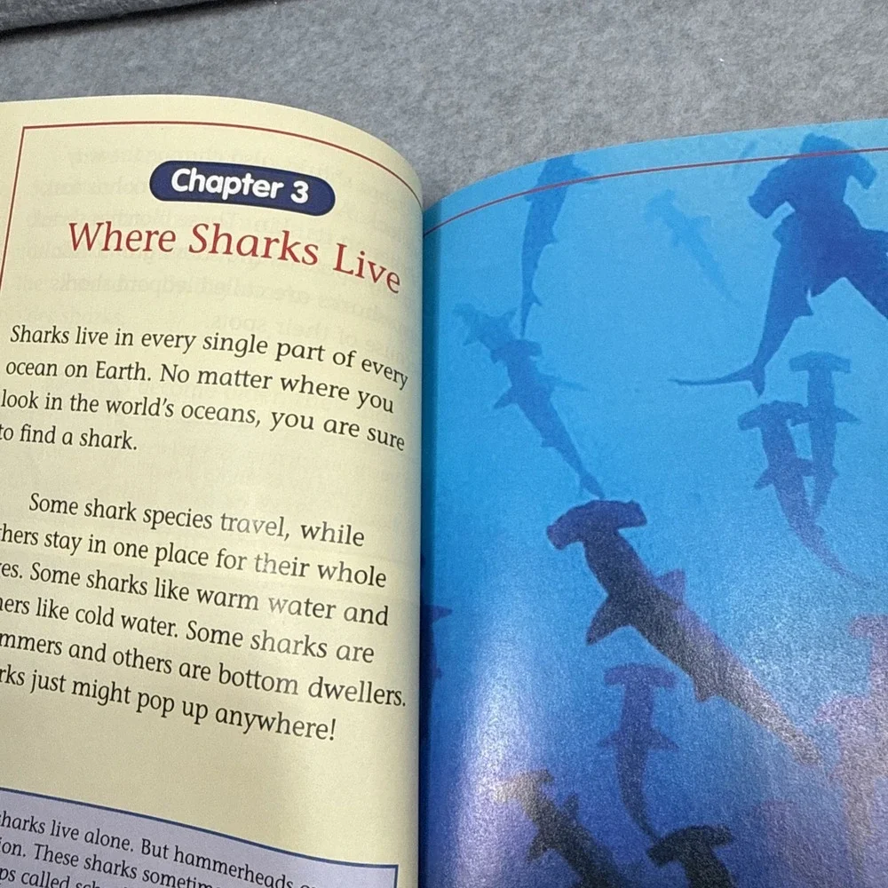 Sharks! by Michael Candelaria;‎ World Discovery Science Readers Homeschool Shark
